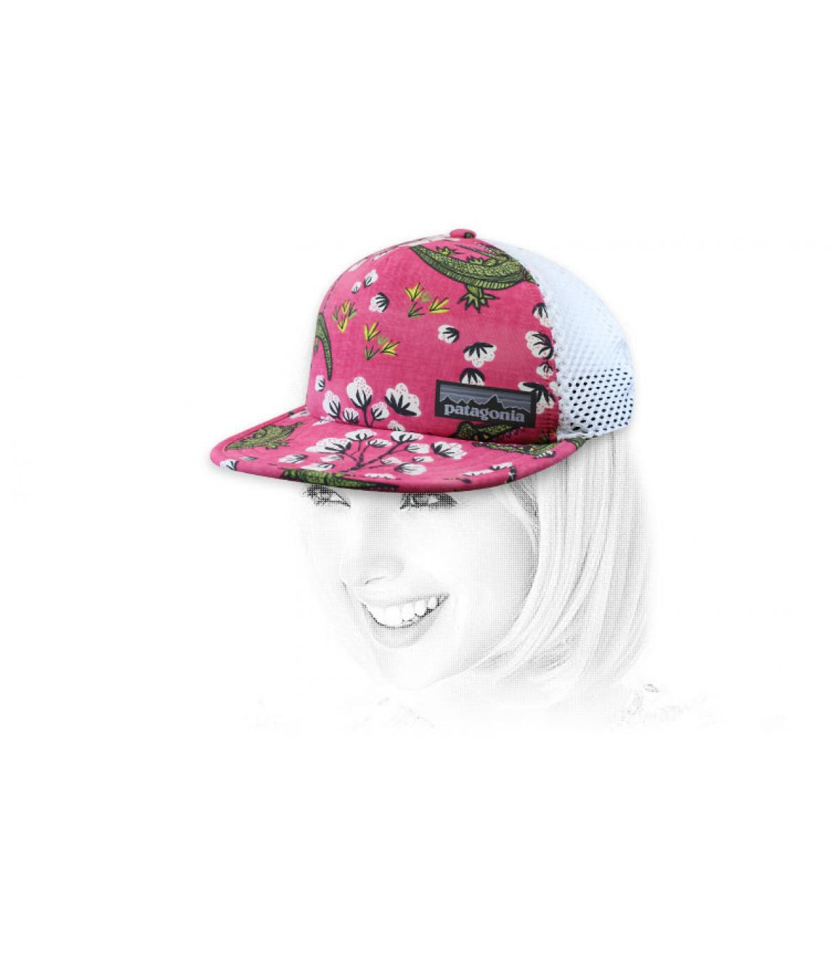 trucker Patagonia estampado rosa Duckbill Trucker Ball Gators ultra pink